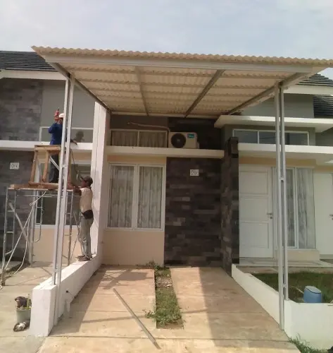 Kanopi Alderon RS Single Layer  kediri