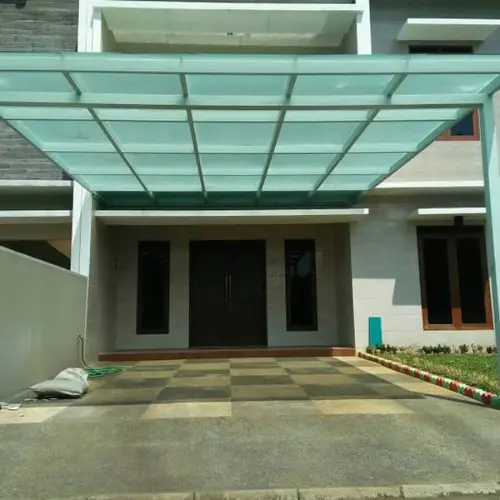 Kanopi Kaca Tempered 10mm di  kediri