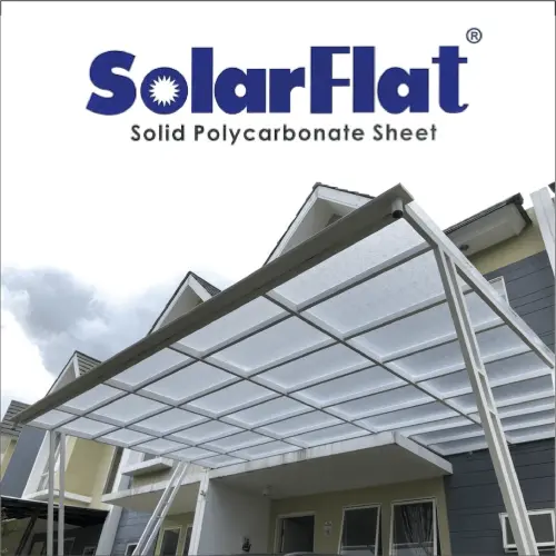 Kanopi Solarflat 3 mm  kediri